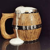 Chope à Bière en Bois